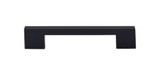 Top Knobs  TK23BLK Sanctuary Linear Pull 5" (c-c) - Flat Black