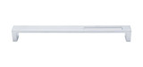 Top Knobs Sanctuary II Modern Metro Slot 9" Center to Center Bar Pull, Aluminum - TK268ALU