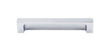 Top Knobs TK276PC Sanctuary II Modern Metro Tab Pull 5" (c-c) - Polished Chrome