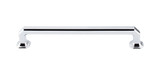 Top Knobs TK289PC Chareau Emerald Pull 7" (c-c) - Polished Chrome Top Knobs TK289PC Chareau Emerald Pull 7" (c-c) - Polished Chrome