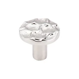Top Knobs Cobblestone 1 3/8" Diameter Round Knob, Polished Nickel - TK296PN