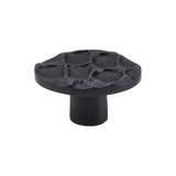 Top Knobs Cobblestone 2" Length Oval Knob, Coal Black - TK298CB