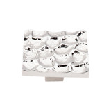 Top Knobs Cobblestone 1 15/16" Length Square Knob, Polished Nickel - TK302PN