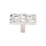Top Knobs Cobblestone 1 7/8" Length Rectangle Knob, Polished Nickel - TK303PN
