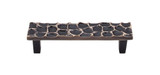 Top Knobs Cobblestone 3 3/4" Center to Center Bar Pull, Antique Brass - TK304BA