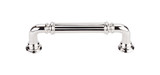 Top Knobs TK322PN Chareau Reeded Pull 3 3/4" (c-c) - Polished Nickel Top Knobs TK322PN Chareau Reeded Pull 3 3/4" (c-c) - Polished Nickel