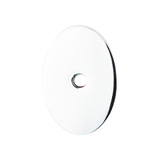 Top Knobs Sanctuary Oval Backplate 1 1/2", Polished Chrome - TK60PC