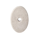 Top Knobs TK60PTA Sanctuary Oval Backplate Medium 1 1/2" - Pewter Antique Top Knobs TK60PTA Sanctuary Oval Backplate Medium 1 1/2" - Pewter Antique