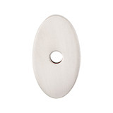 Top Knobs TK58BSN Sanctuary Oval Backplate Small 1 1/4" - Brushed Satin Nickel Top Knobs TK58BSN Sanctuary Oval Backplate Small 1 1/4" - Brushed Satin Nickel