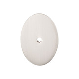 Top Knobs Sanctuary Oval Backplate 1 3/4", Brushed Satin Nickel - TK62BSN