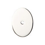 Top Knobs TK62PN Sanctuary Oval Backplate Large 1 3/4" - Polished Nickel Top Knobs TK62PN Sanctuary Oval Backplate Large 1 3/4" - Polished Nickel