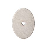 Top Knobs Sanctuary Oval Backplate 1 3/4", Antique Pewter - TK62PTA