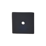 Top Knobs TK95BLK Sanctuary Square Backplate 1 1/4" - Flat Black