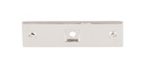 Top Knobs Channing Backplate 3", Polished Nickel - TK741PN