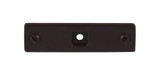 Top Knobs Channing Backplate 3", Sable - TK741SAB