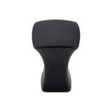 Top Knobs Glacier 3/4" Length Square Knob, Flat Black - TK550BLK