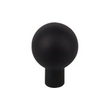 Top Knobs  TK760BLK Barrington Brookline Door Knob 7/8" - Flat Black