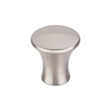 Top Knobs Oculus 7/8" Diameter Round Knob, Brushed Satin Nickel - TK590BSN