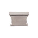 Top Knobs Glacier 1 1/2" Length Rectangle Knob, Brushed Satin Nickel - TK551BSN