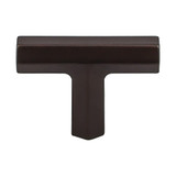 Top Knobs Lydia 1 3/4" Length Geometric Knob, Oil Rubbed Bronze - TK790ORB