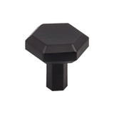 Top Knobs TK791BLK Serene Lydia Door Knob 1 1/8" - Flat Black Top Knobs TK791BLK Serene Lydia Door Knob 1 1/8" - Flat Black