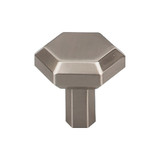 Top Knobs  TK791BSN Serene Lydia Door Knob 1 1/8" - Brushed Satin Nickel