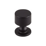 Top Knobs TK820BLK Serene Lily Door Knob 1" - Flat Black Top Knobs TK820BLK Serene Lily Door Knob 1" - Flat Black