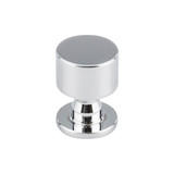 Top Knobs Lily 1" Diameter Round Knob, Polished Chrome - TK820PC