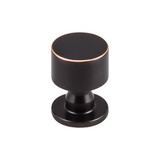 Top Knobs Lily 1" Diameter Round Knob, Tuscan Bronze - TK820TB