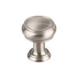 Top Knobs TK830BSN Serene Eden Small Door Knob - 1" - Brushed Satin Nickel Top Knobs TK830BSN Serene Eden Small Door Knob - 1" - Brushed Satin Nickel
