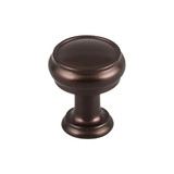 Top Knobs TK830ORB Serene Eden Small Door Knob - 1" - Oil Rubbed Bronze Top Knobs TK830ORB Serene Eden Small Door Knob - 1" - Oil Rubbed Bronze