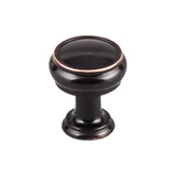 Top Knobs Eden 1" Diameter Round Knob, Tuscan Bronze - TK830TB