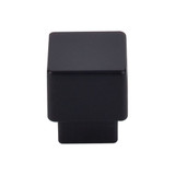 Top Knobs Sanctuary Tapered 1" Length Square Knob, Flat Black - TK32BLK
