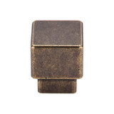 Top Knobs Sanctuary Tapered 1" Length Square Knob, German Bronze - TK32GBZ