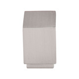 Top Knobs Sanctuary Linear 3/4" Length Square Knob, Brushed Satin Nickel - TK33BSN