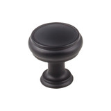Top Knobs TK831BLK Serene Eden Medium Door Knob - 1 3/16" - Flat Black Top Knobs TK831BLK Serene Eden Medium Door Knob - 1 3/16" - Flat Black