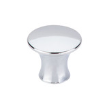 Top Knobs Oculus 1 5/16" Diameter Round Knob, Polished Chrome - TK592PC