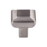 Top Knobs Podium 1 1/8" Length Square Knob, Brushed Satin Nickel - TK671BSN