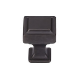 Top Knobs Ascendra 1" Length Square Knob, Sable - TK700SAB