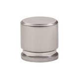 Top Knobs Sanctuary Oval 1 1/8" Length Oval Knob, Brushed Satin Nickel - TK59BSN