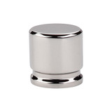 Top Knobs Sanctuary Oval 1 1/8" Length Oval Knob, Polished Nickel - TK59PN