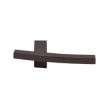 Top Knobs  TK84ORB Sanctuary Slanted A Knob 3" - Oil Rubbed Bronze