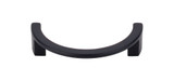 Top Knobs TK53BLK Sanctuary Half Circle Open Pull 3 1/2" (c-c) - Flat Black Top Knobs TK53BLK Sanctuary Half Circle Open Pull 3 1/2" (c-c) - Flat Black