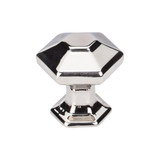 Top Knobs Spectrum 1" Diameter Round Knob, Polished Nickel - TK711PN