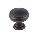 Top Knobs TK832BLK Serene Eden Large Door Knob - 1 3/8" - Flat Black Top Knobs TK832BLK Serene Eden Large Door Knob - 1 3/8" - Flat Black