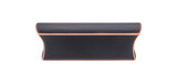 Top Knobs TK552UM Mercer Glacier Pull 2" (c-c) - Umbrio Top Knobs TK552UM Mercer Glacier Pull 2" (c-c) - Umbrio