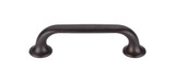 Top Knobs  TK593SAB Mercer Oculus Oval Pull 3 3/4" (c-c) - Sable