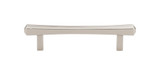 Top Knobs  TK812PN Serene Juliet Door Pull 3 3/4" (c-c) - Polished Nickel