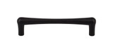 Top Knobs  TK764BLK Barrington Brookline Door Pull 5 1/16" (c-c) - Flat Black