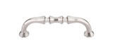 Top Knobs  TK341BSN Chareau Chalet Pull 3 3/4" (c-c) - Brushed Satin Nickel